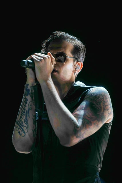 Achille Lauro wears Calvin Klein Jeans Eyewear at the Circo Massimo concerts
