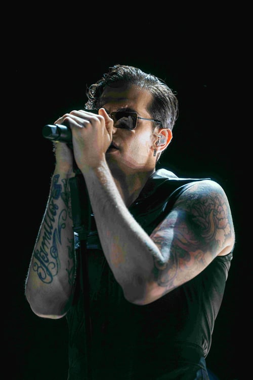 Achille Lauro wears Calvin Klein Jeans Eyewear at the Circo Massimo concerts