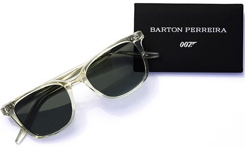 007 indosserà gli occhiali di Barton Perreira nel film No Time To Die in uscita a settembre.