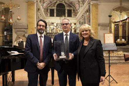 Giovanni Vitaloni riceve il premio Le Grandi Guglie della Grande Milano