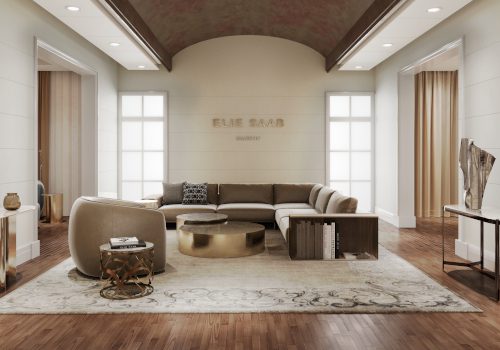 Elie Saab and Corporate Brand Maison open in Dubai a space located in Obegi Home showroom.