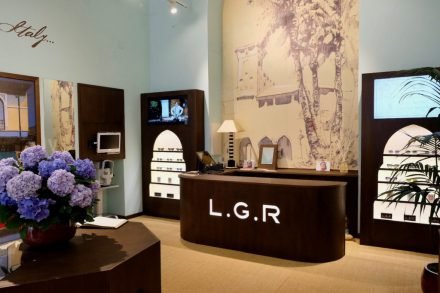 L.G.R has opened a store in Rome