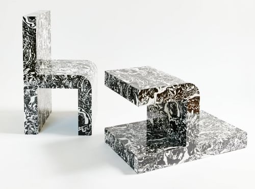 Il primo progetto di furniture design dello stilista Arthur Arbesser.
