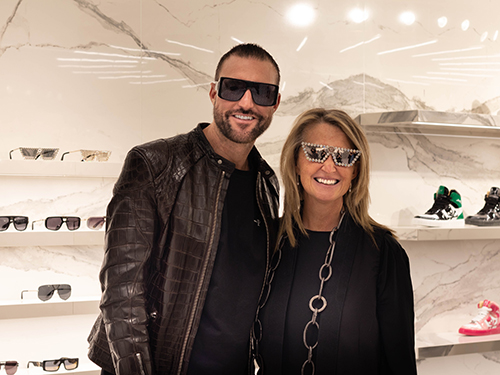 Unveiled the Philipp Plein eyewear collection born from the partnership with De Rigo.