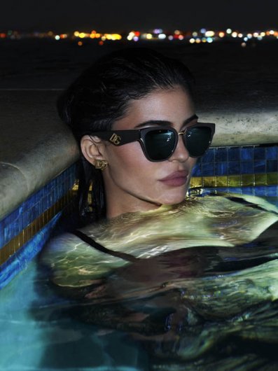 Kylie Jenner and Michele Morrone are the new faces of Dolce&Gabbana eyewear.