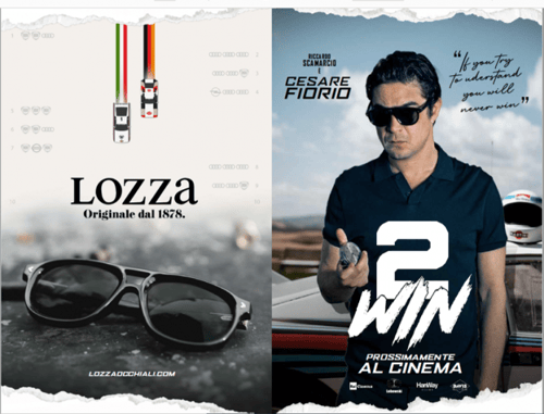 Lozza rafforza il suo legame con il grande schermo