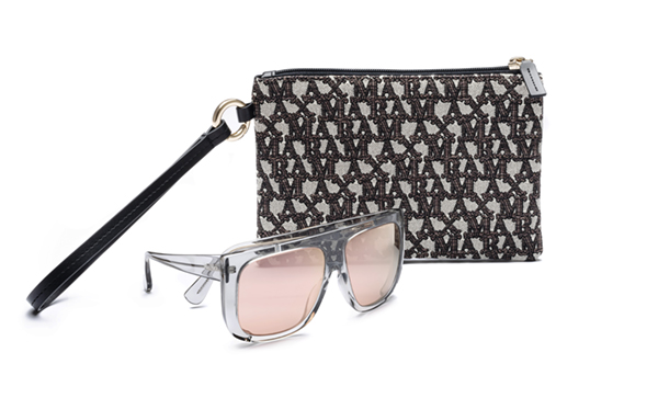Max Mara has created a limited edition paired with a personalized clutch bag.
