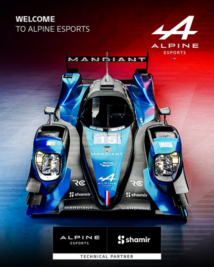 Shamir espande la partnership con Alpine F1 Team nel mondo degli Esports.