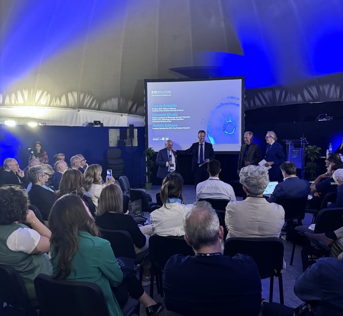 Strong attendance for the "Eyevolution" event in Bari
