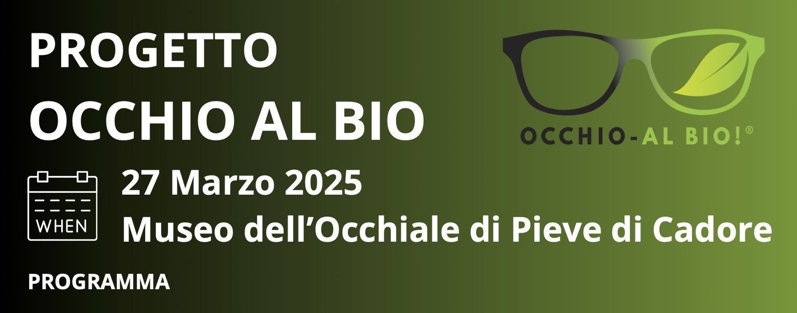 Occhio al BIO: evento conclusivo del progetto sulle bioplastiche nell’occhialeria