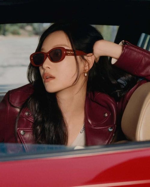 Ni Ni as the Face of Gucci SS25 Eyewear Campaign by Tyler Mitchell