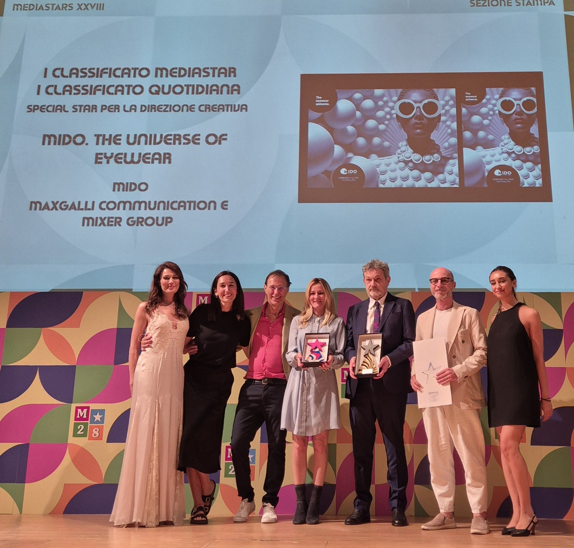 Con la campagna di comunicazione “SPHERES” per il secondo anno MIDO vince il 1° premio MEDIASTARS
