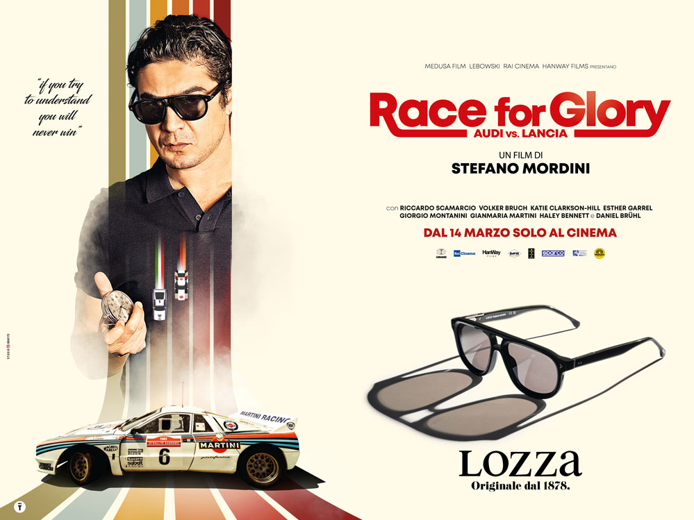 Lozza torna al cinema nel film “Race for Glory - Audi vs Lancia”